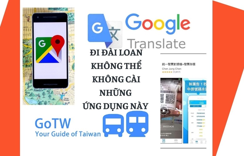 Đi Đài Loan không thể không cài những ứng dụng này