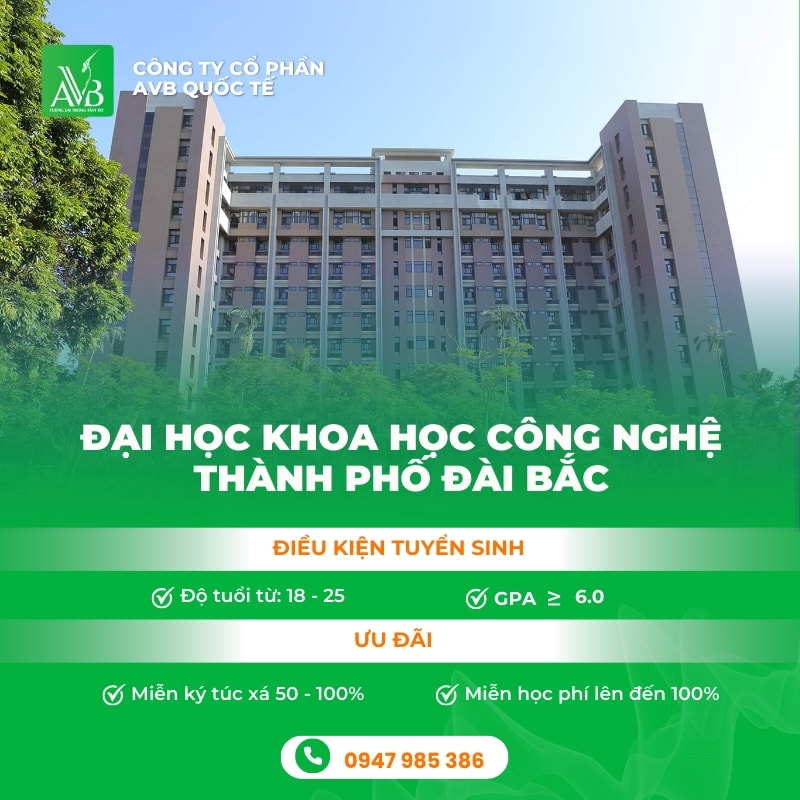 Cách Xin Học Bổng Du Học Đài Loan tại TT Vĩnh Lộc,Thanh Hóa,Học Tập Quốc Tế