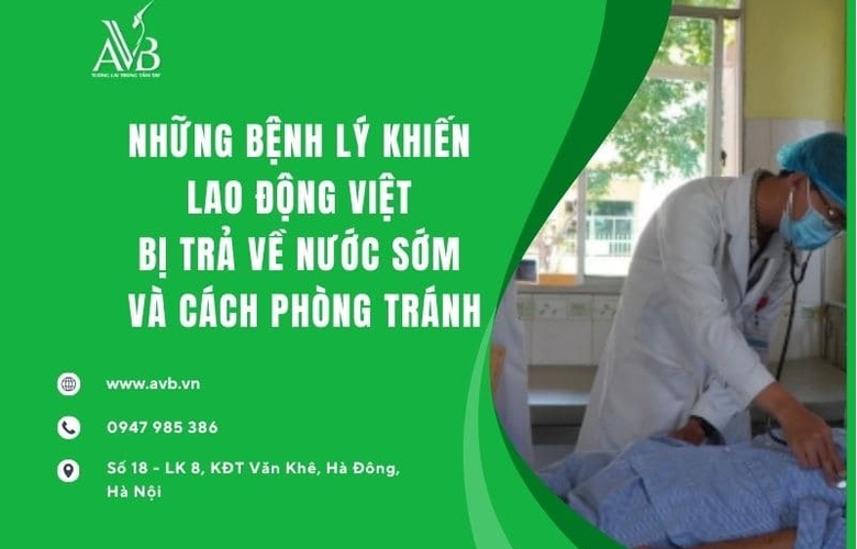 XKLD Đài Loan: Những bệnh lý khiến lao động Việt bị trả về nước sớm và cách phòng tránh