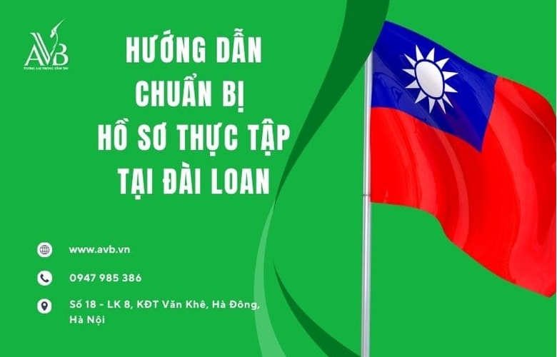 HƯỚNG DẪN CHUẨN BỊ HỒ SƠ THỰC TẬP TẠI ĐÀI LOAN