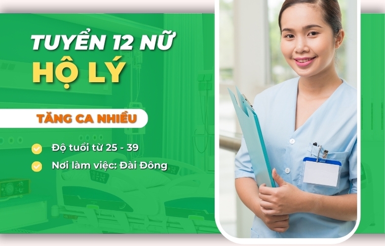 Tuyển Hộ Lý Đài Loan Tại Xã Cẩm Lập, Cẩm Thủy – Lương Cao 25–35 Triệu/Tháng, Công Việc Nhẹ, Ổn Định