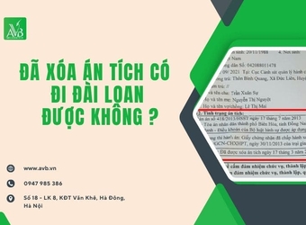 Đã xóa án tích có đi được Đài Loan không? Điều kiện xuất khẩu lao động Đài Loan 2025