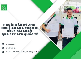 Người dân xã Kỳ Anh – Nghệ An đua nhau đăng ký đi XKLĐ Đài Loan