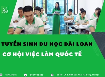 Việc Làm Ổn Định, TS Du Học Đài Loan Vừa Học Vừa Làm Ở Quý Lương, Thanh Hóa