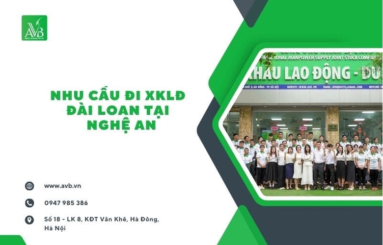 XKLĐ Đài Loan – Cơ hội việc làm lương cao cho người nông thôn Hạnh Thiết – Nghệ An