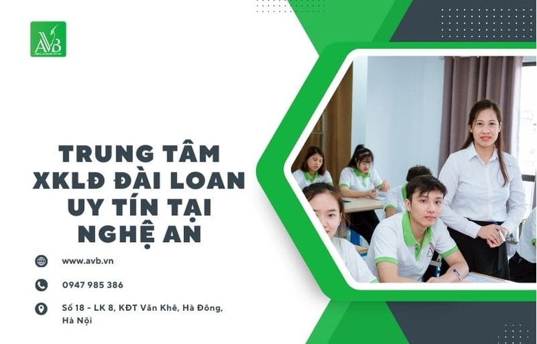 Cơ hội có thu nhập từ 24–35 triệu/tháng nhờ đi XKLĐ Đài Loan tại xã Cát Ngạn–Nghệ An