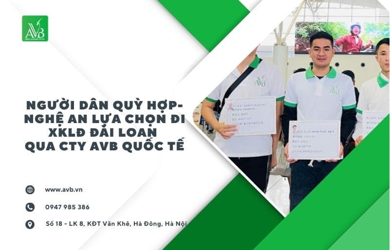 Quỳ Hợp – Nghệ An: Đi xuất khẩu lao động Đài Loan – Hướng đi đột phá