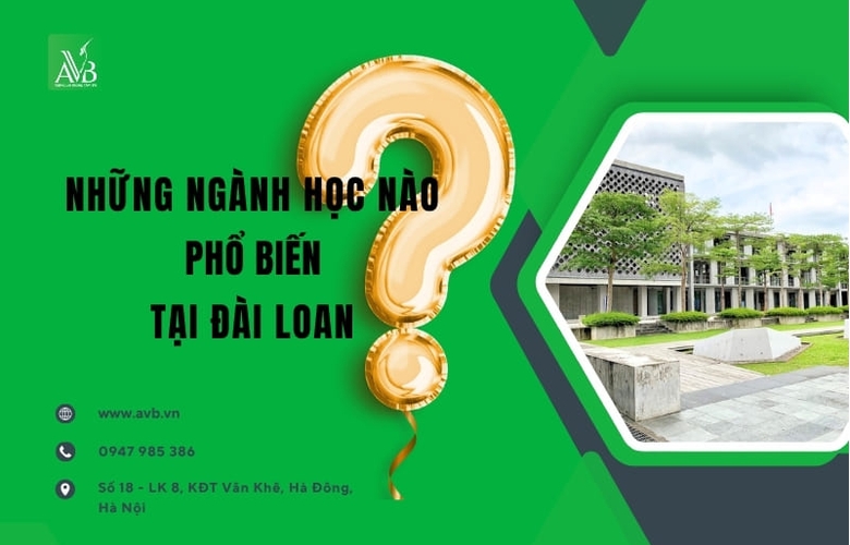 Lựa Chọn Thông Minh Cho Bạn?Nếu Chọn Đúng Các Ngành Du Học Đài Loan,Điền Lư