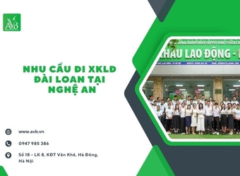 Kim Bảng – Nghệ An: Xuất khẩu lao động Đài Loan – Lương 24–35 triệu/tháng