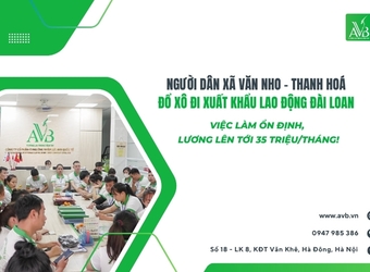 [TIN NÓNG] Người Dân Xã Văn Nho, Thanh Hóa Đổ Xô Đi Xuất Khẩu Lao Động Đài Loan – Việc Làm Ổn Định, Lương Lên Tới 35 Triệu/Tháng!