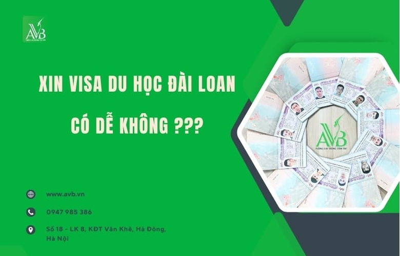 Xin Visa Du Học Đài Loan Có Dễ Không? Tại Xã Nga Sơn 2, Tỉnh Thanh Hóa