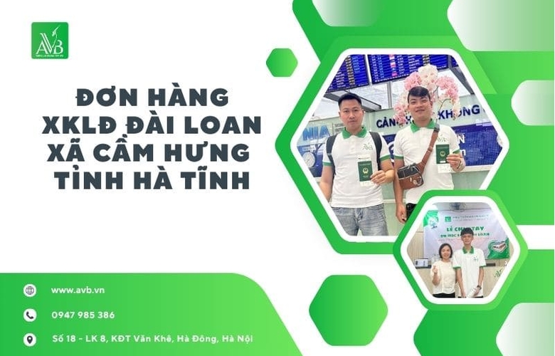 Cẩm Hưng–Hà Tĩnh: XKLĐ Đài Loan–cơ hội làm việc ổn định cho lao động nông thôn