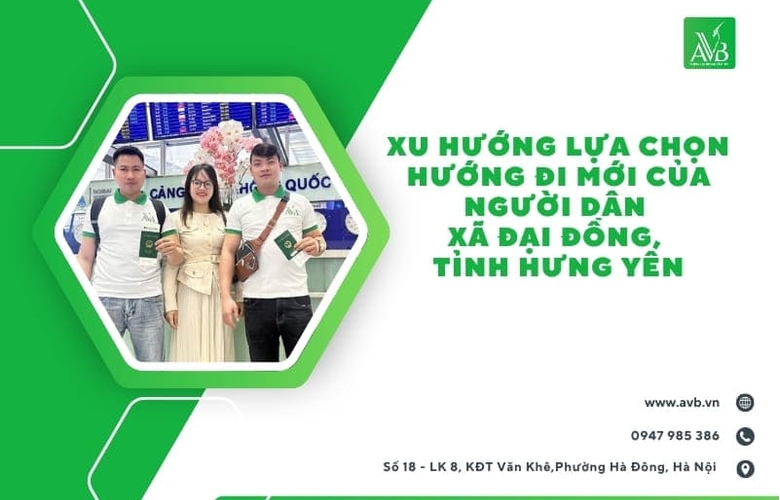 Xu hướng lựa chọn hướng đi mới của người dân xã Đại Đồng, Tỉnh Hưng Yên