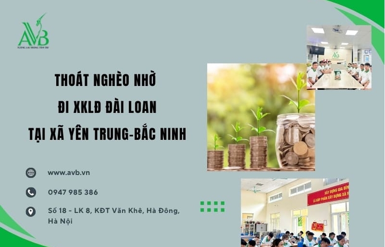 Việc làm lương cao ngành CNC,may,hộ lý:XKLĐ Đài Loan Xã Yên Trung,Bắc Ninh