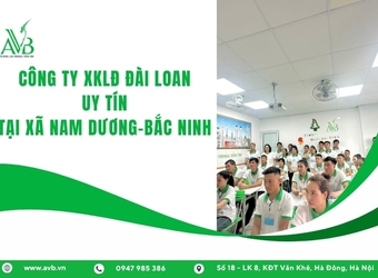 XKLĐ Đài Loan uy tín xã Nam Dương, Bắc Ninh,Cơ hội đơn hàng:CNC,dệt,hộ lý