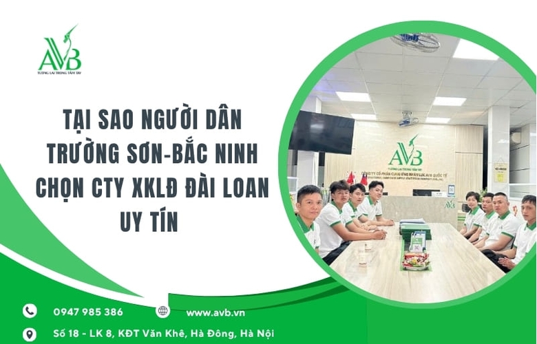 Lao động trẻ có cơ hội đổi đời nhờ đi XKLĐ Đài Loan xã Trường Sơn–Bắc Ninh