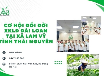 Cơ hội đổi đời nhờ XKLĐ Đài Loan tại xã Lam Vỹ, Thái Nguyên - Việc làm ổn định, thu nhập 24–35 triệu/tháng