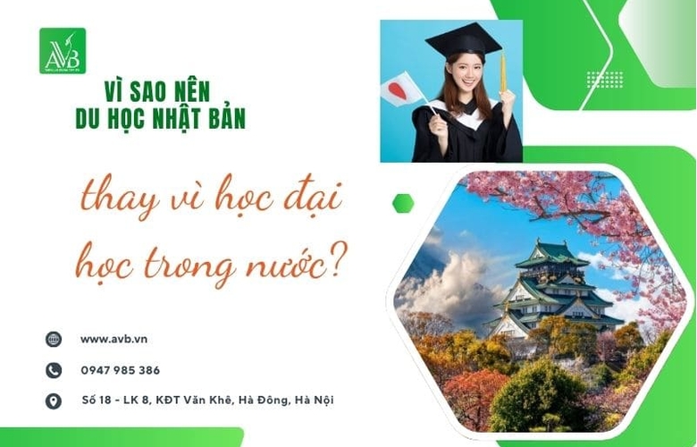 Vì sao nên du học Nhật Bản thay vì học đại học trong nước?