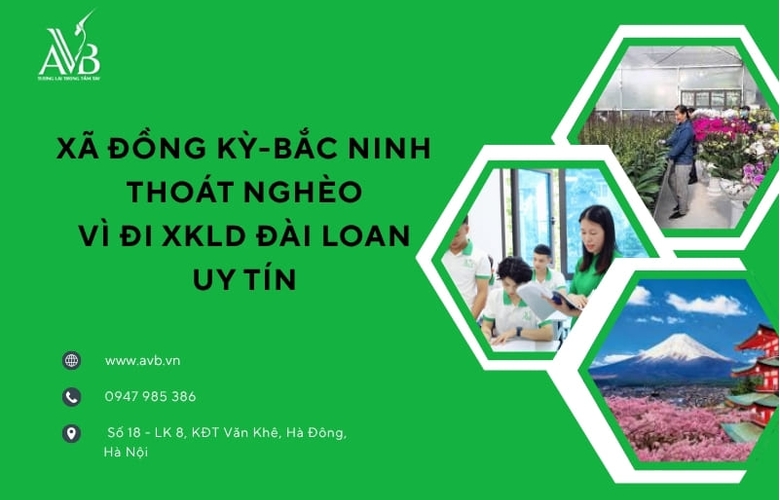 Bước ngoặt đổi đời của người dân xã Đồng Kỳ Bắc Ninh - Nhờ đi XKLĐ Đài Loan