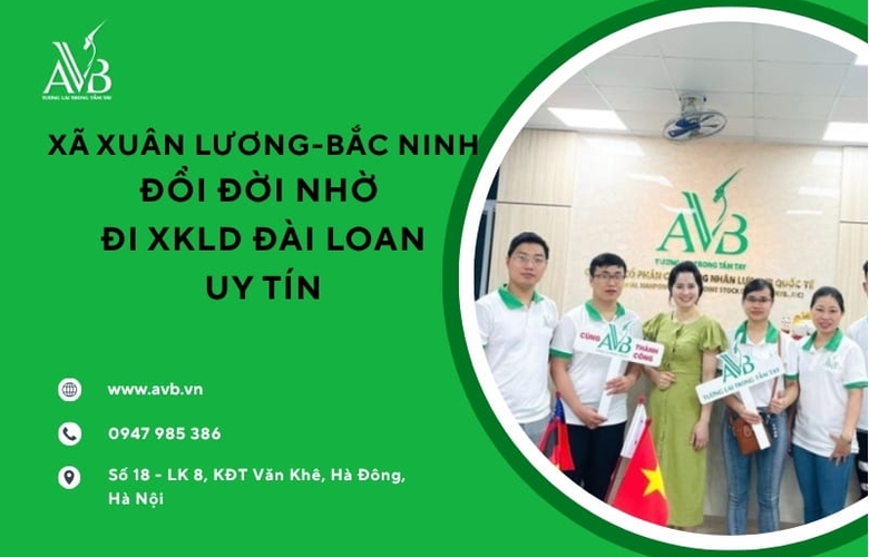 Thu nhập cao,ổn định của Người dân xã Xuân Lương Bắc Ninh nhờ XKLĐ Đài Loan
