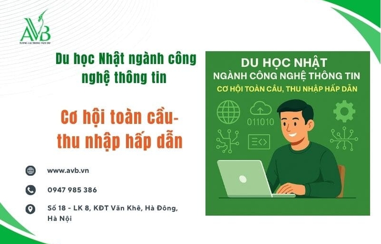 Du học Nhật ngành công nghệ thông tin – Cơ hội toàn cầu, thu nhập hấp dẫn