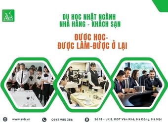 Du học Nhật ngành nhà hàng – khách sạn: Được học, được làm, được ở lại