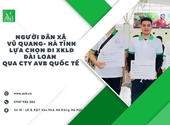 XKLĐ Đài Loan tại xã Vũ Quang Hà Tĩnh–Cơ hội làm việc lương cao nam và nữ