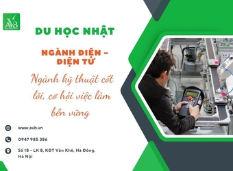 Du học Nhật ngành điện – điện tử: Ngành kỹ thuật cốt lõi, cơ hội việc làm bền vững