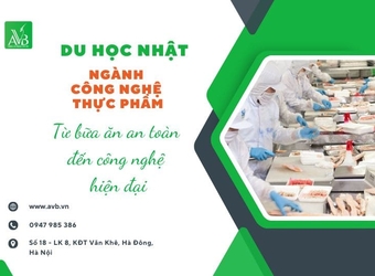 Du học Nhật ngành công nghệ thực phẩm – Từ bữa ăn an toàn đến công nghệ hiện đại
