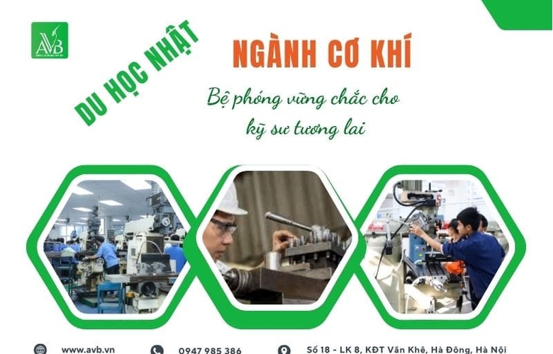 Du học Nhật ngành cơ khí – Bệ phóng vững chắc cho kỹ sư tương lai