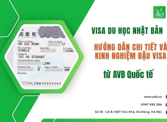 Visa du học Nhật Bản – Hướng dẫn chi tiết và kinh nghiệm đậu visa từ AVB Quốc tế
