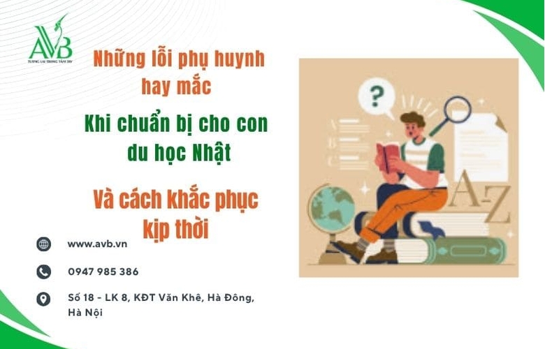 Những lỗi phụ huynh hay mắc khi chuẩn bị cho con du học Nhật – Và cách khắc phục kịp thời