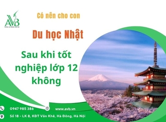Có nên cho con du học Nhật sau khi tốt nghiệp lớp 12 không? Góc nhìn thực tế từ phụ huynh và chuyên gia