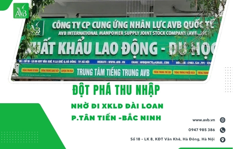 Người dân P Tân Tiến–Bắc Ninh đột phá thu nhập nhờ đi XKLĐ Đài Loan uy tín