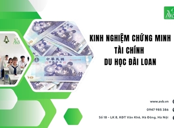 Kinh nghiệm chứng minh tài chính du học Đài Loan tại xã Tân Mai, Phú Thọ