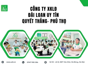 Trung tâm XKLĐ Đài Loan xã Quyết Thắng,Phú Thọ–Cơ hội bứt phá cho LĐ trẻ