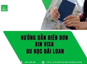 Hướng dẫn điền đơn xin visa du học Đài Loan tại xã Kim Bôi, tỉnh Phú Thọ