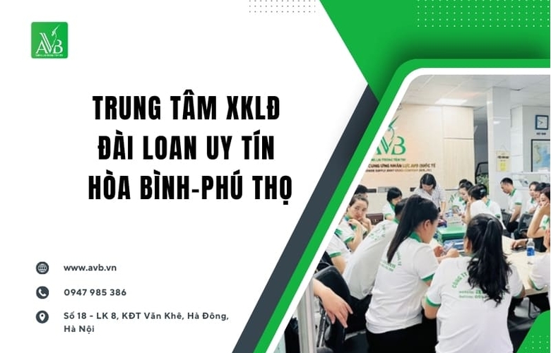 Công việc ổn định cho lao động trẻ,XK lao động Đài Loan xã Hòa Bình,Phú Thọ