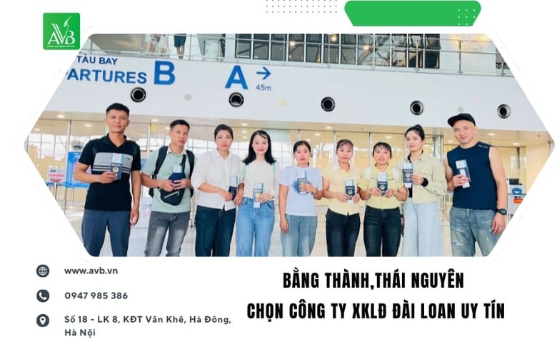 Lợi ích khi đi Xuất khẩu lao động Đài Loan uy tín Xã Bằng Thành,Thái Nguyên
