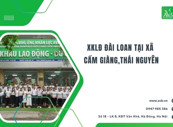 XKLĐ Đài Loan,việc làm tốt thu nhập 35 triệu/tháng,Xã Cẩm Giàng,Thái Nguyên
