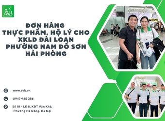 Đơn hàng Thực phẩm, Hộ lý cho xkld Đài Loan phường Nam Đồ Sơn – Hải Phòng