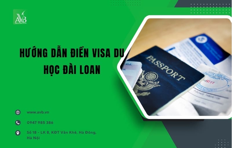 Hướng dẫn điền visa du học Đài Loan cho HS Thành Công,Thái Nguyên năm 2025