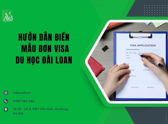 Hướng dẫn điền mẫu đơn visa du học Đài Loan: Cẩm nang cho vùng Định Hóa