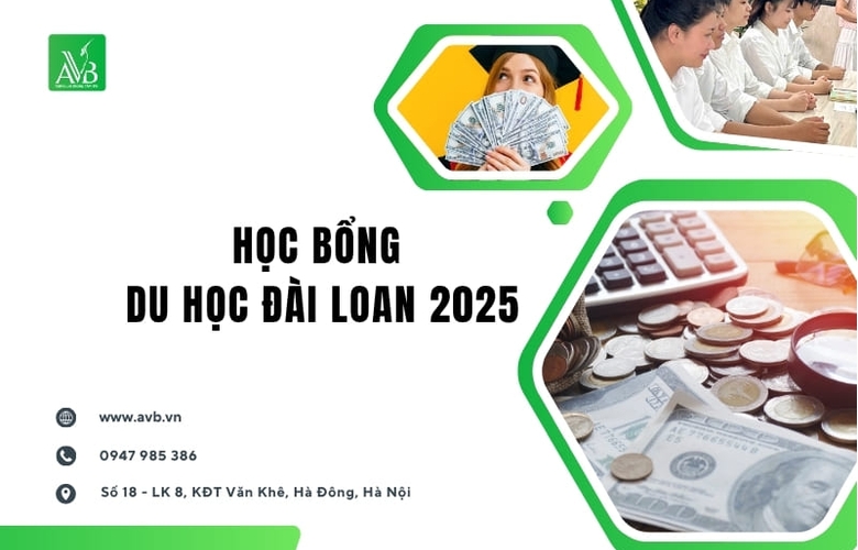 Học bổng du học Đài Loan 2025,Tiêu chí cho học sinh Bá Xuyên, Thái Nguyên