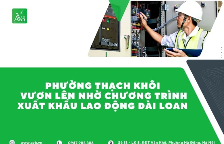 Phường Thạch Khôi vươn lên nhờ chương trình xuất khẩu lao động Đài Loan