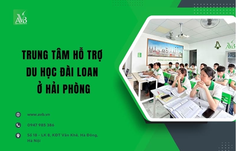 AVB Quốc Tế đồng hành A–Z,Trung tâm hỗ trợ DH Đài Loan ở Bạch Đằng,Hải Phòng