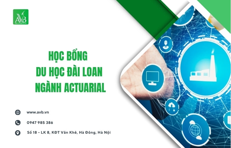 Học bổng du học Đài Loan ngành Actuarial,triển vọng HSThượng Hồng,Hải Phòng