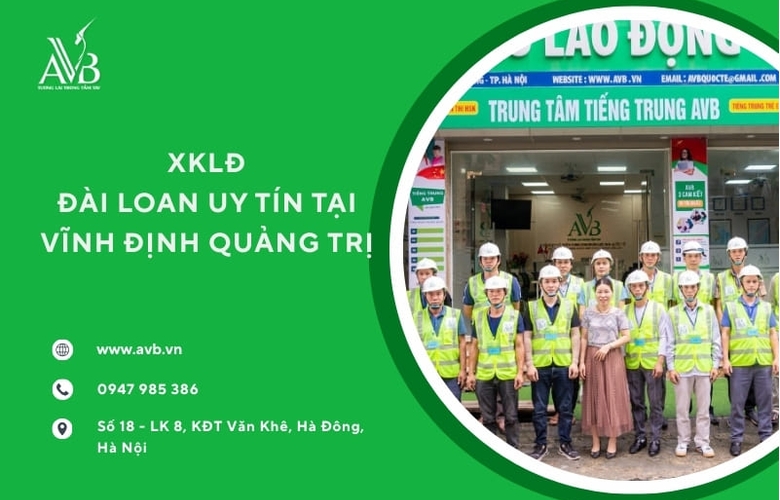 Xã Vĩnh Định,Quảng Trị 2025: Đi Đài Loan làm việc ổn định từ 24–35 triệu