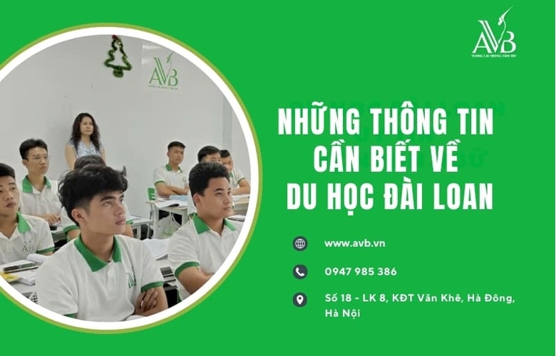 Những thông tin cần biết về du học Đài Loan uy tín tại xã Bố Trạch Quảng Trị