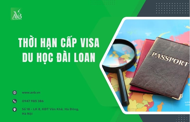 Thời hạn cấp visa du học Đài Loan tại xã Hướng Phùng Quảng Trị mất bao lâu